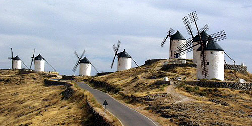 De windmolens van Consuegra