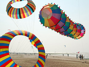 Kleurrijke kites