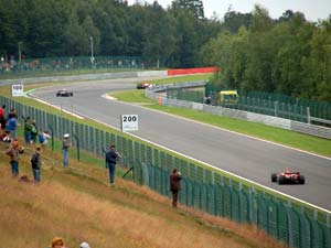 Les Combes in Spa-Francorchamps.