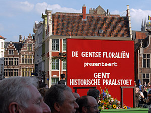 Gentse Floraliën 2008 - Historische Praalstoet.