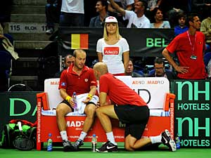 Davis Cup België-Oostenrijk in Antwerpen