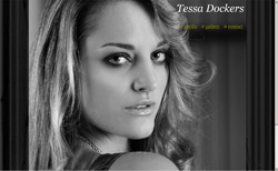 screenshot website Tessa Dockers