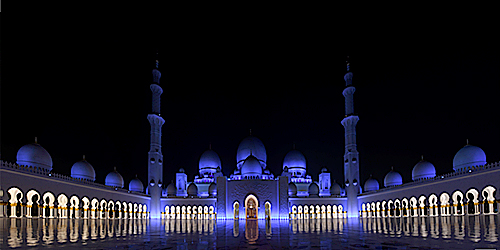 Sjeik Zayed bin Sultan Al Nahyan-moskee in Abu Dhabi