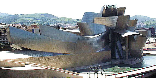 Het Guggenheim museum van Bilbao