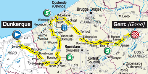 Tour de France 2007 aankomst Gent
