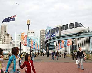 Sydney monorail