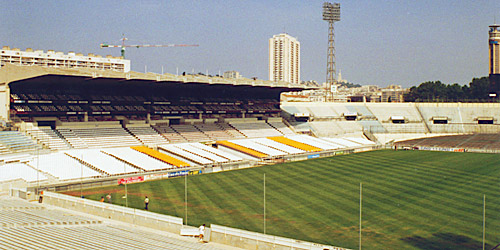 Het oude Stade Vélodrome in Marseille