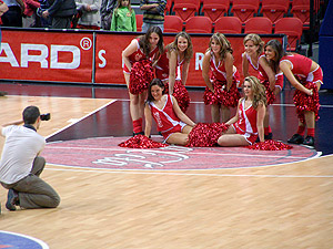 Coca-Cola Sportserve Dancers.