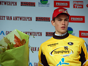 Joeri Adams wordt leider in de Vlaamse Veldrittrofee.