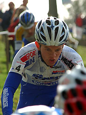 Dieter Vanthourenhout, winnaar van de Koppenbergcross 2006 bij de beloften.