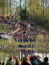 Een massa volk op de Koppenbergcross 2006.