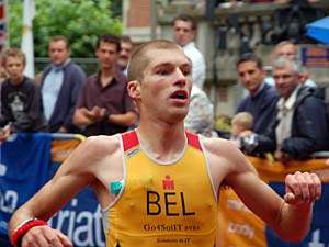 EK triatlon 2007 in Brasschaat.