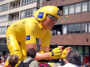 Tour de France 2007 aankomst Gent.
