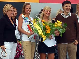 Tessa Dockers werd verkozen tot winnares in Oostende voor Tamara Opdebeeck.