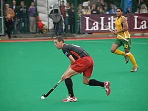 Hockey België - Australië 2008
