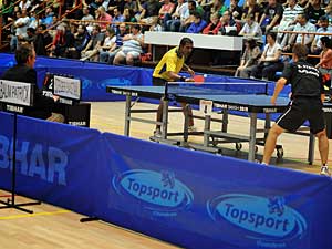 International Table Tennis Tournament TTC Drive in Oostende