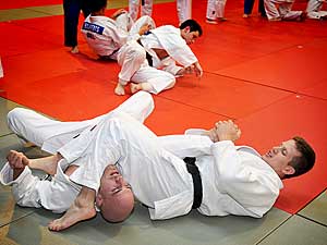 Training judoka's
