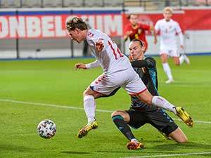U21: België - Denemarken