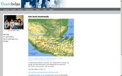 Screenshot www.guatebelga.be