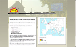 Screenshot www.oudenaardeenzustersteden.be