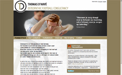 Screenshot www.thomasdhave.be